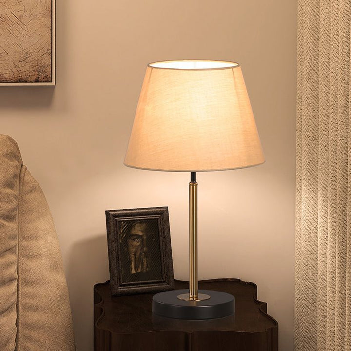 Modern Linen Shade Table Lamp
