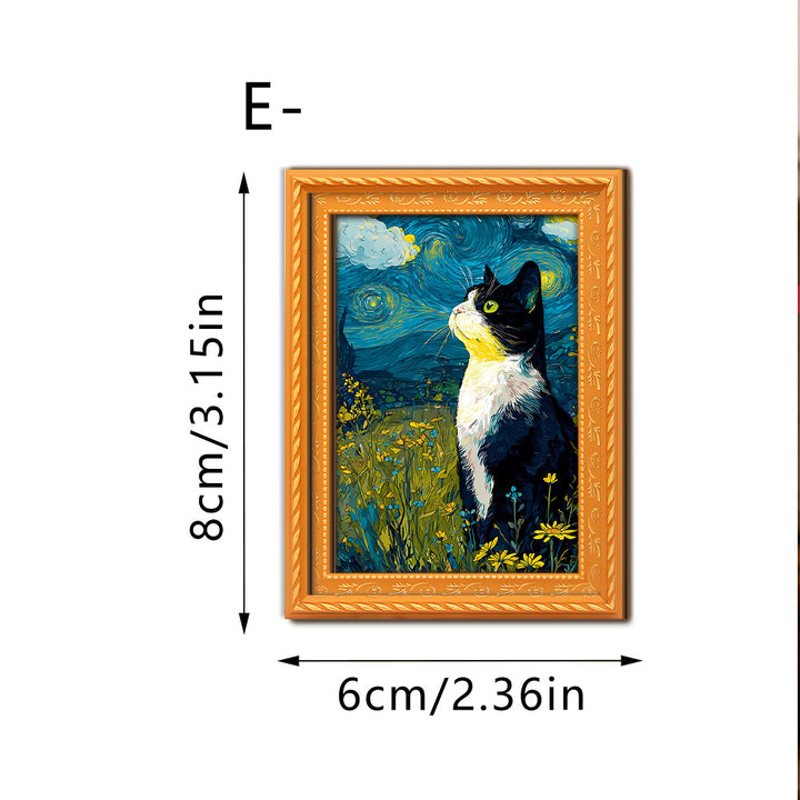 Decorative cat art with futuristic design Bowlift