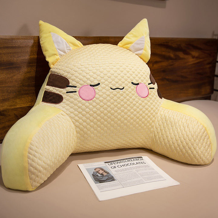 Ergonomic Plush Support Pillow Bowlift