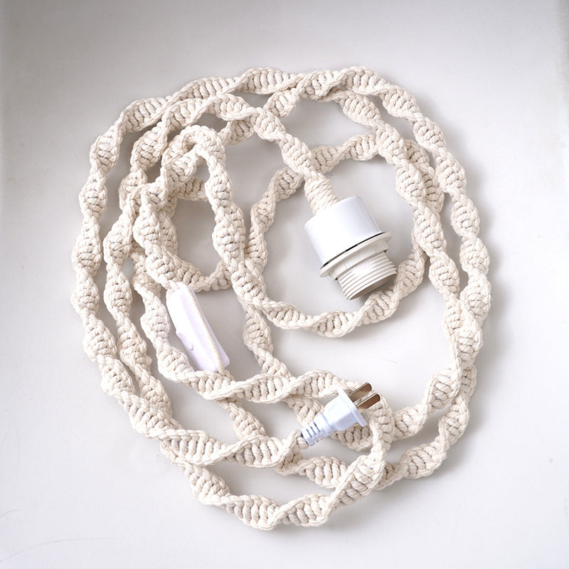 Macramé Hanging Light Shade Bowlift