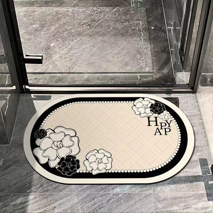 Elegant Round Entrance Mat