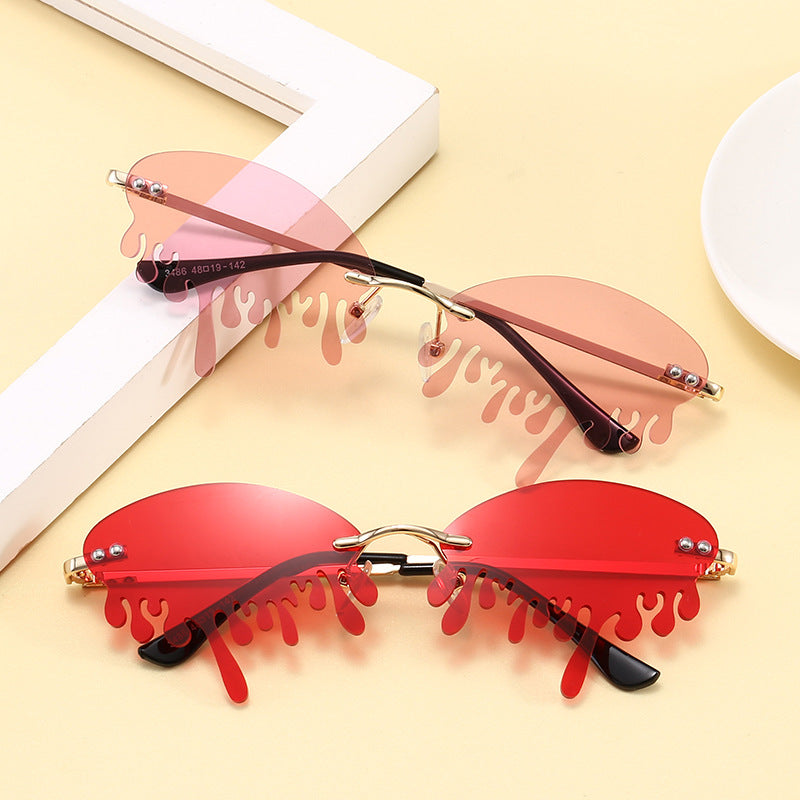 Women's sunglasses with creative drop design Bowlift