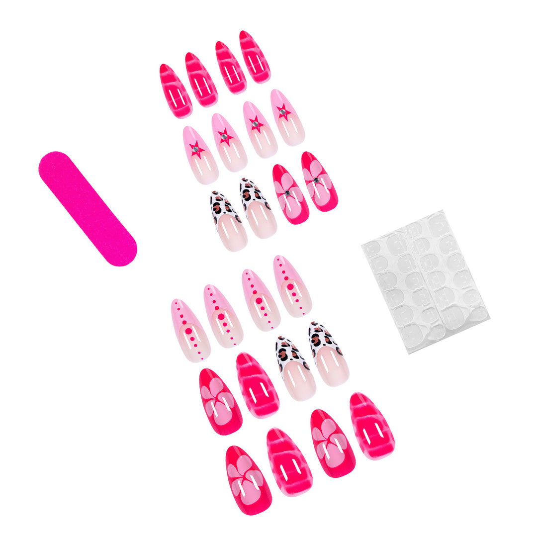 Glamorous artificial nails Bowlift