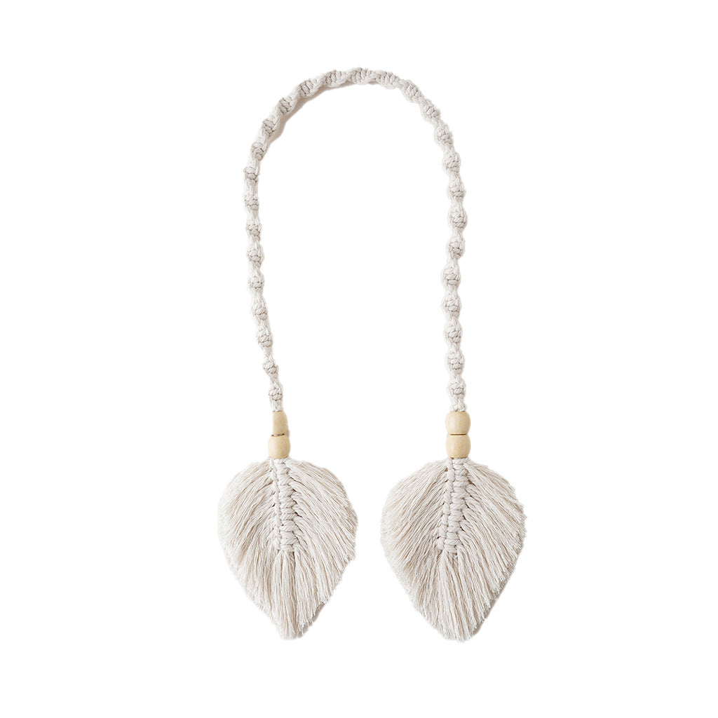 Decorative Macrame Leaf Wall Hanger Bowlift