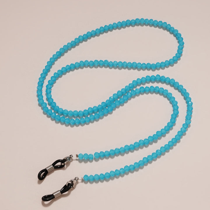 Gemstone-Accented Eyewear Chain Bowlift