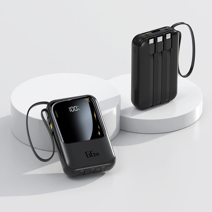 Portable power bank with fast charging function and digital display Bowlift