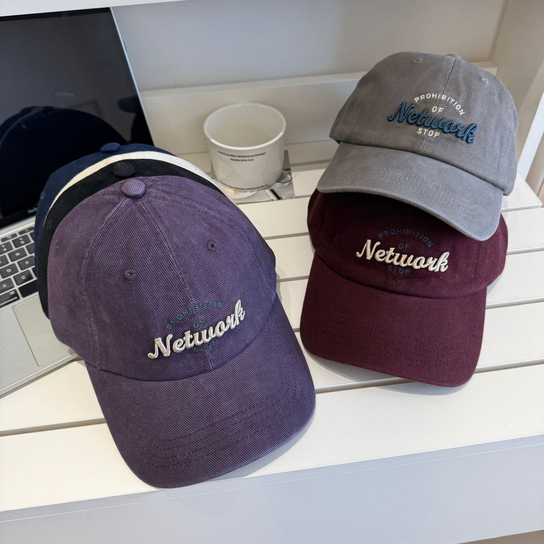 Women's Classic Embroidered Casual Cap Bowlift