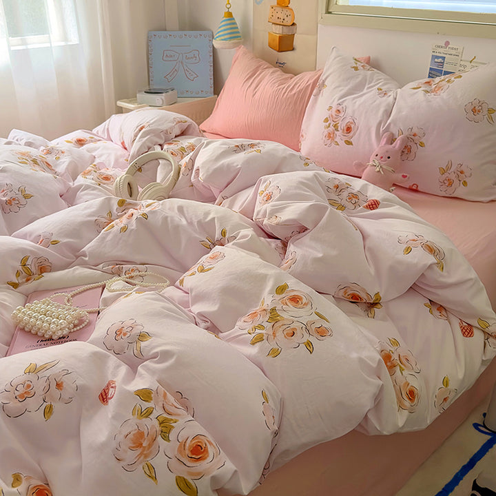 Playful Polka Dot Duvet Cover Set