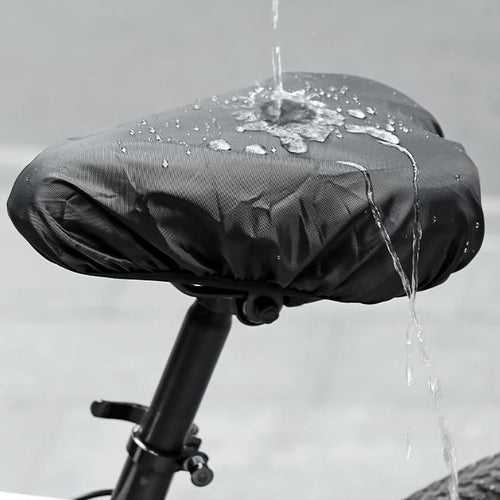 Waterproof Padded Bicycle Saddle Cover with Gel Cushion and Elastic Anti-Slip Band Bowlift