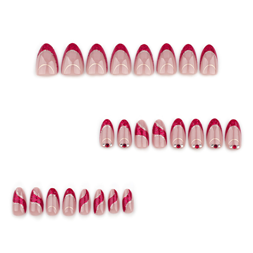 Artful nail designs with sparkling accents and ombré effects Bowlift