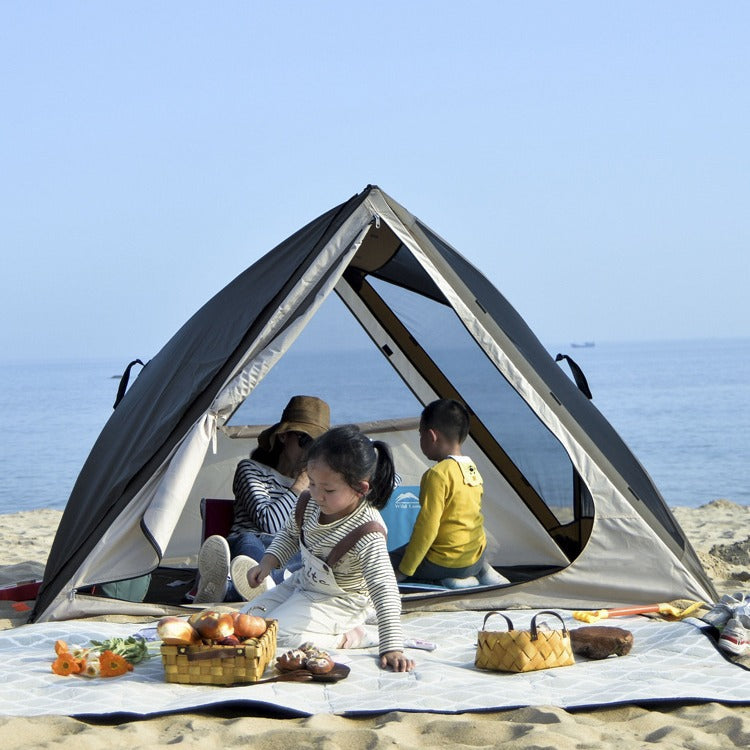 Large Air Tent with Innovative Quick Setup and Breathability Bowlift