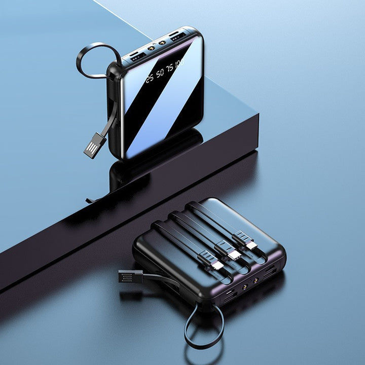 Portable Smart Powerbank with High-Tech Digital Charge Indicator Bowlift