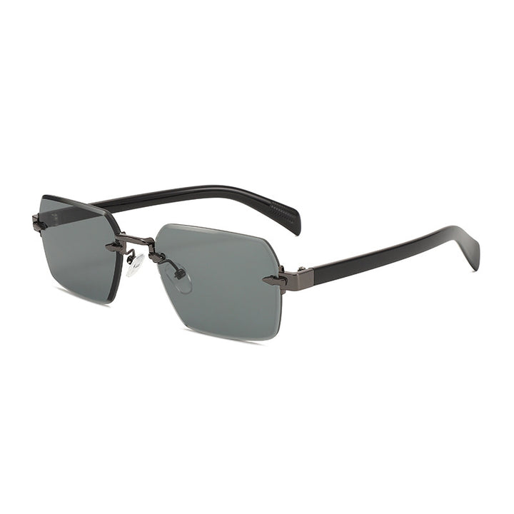 Women's stylish sunglasses with square frame and gradient lenses Bowlift