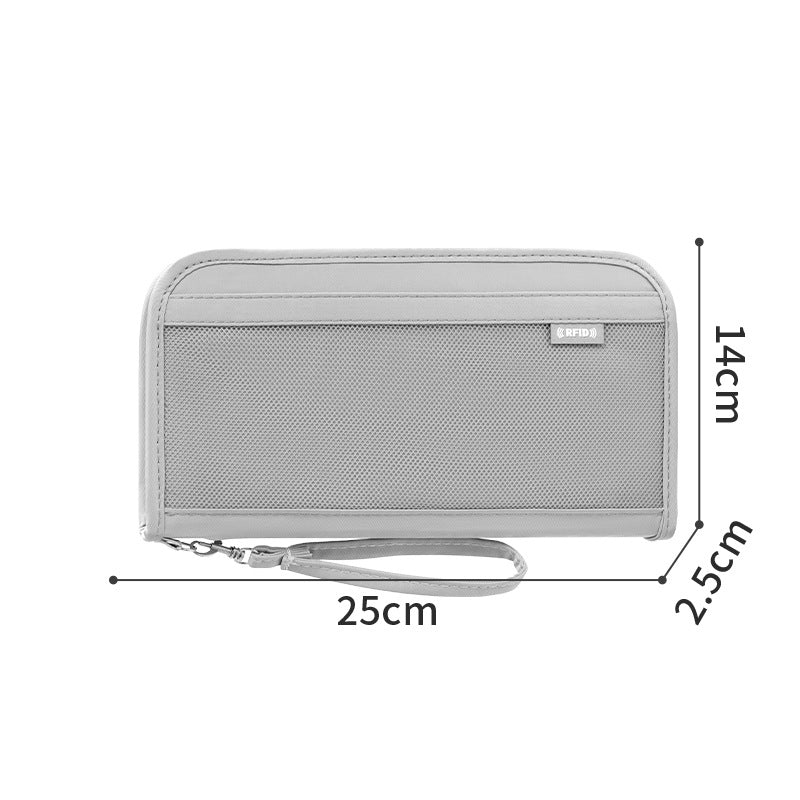 RFID Blocking Travel Wallet Bowlift