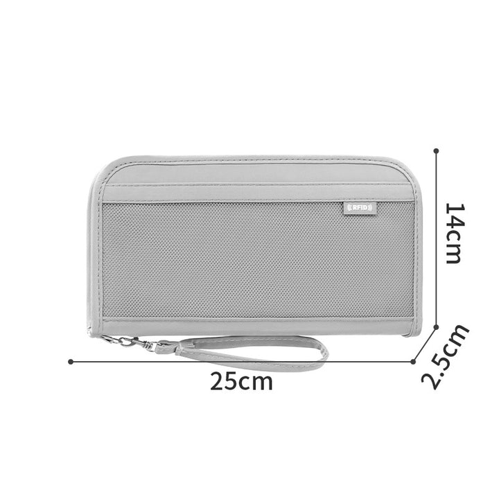 RFID Blocking Travel Wallet Bowlift