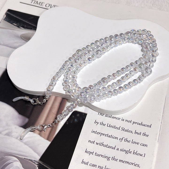 Multi-Layered Beaded Eyewear Chain Bowlift