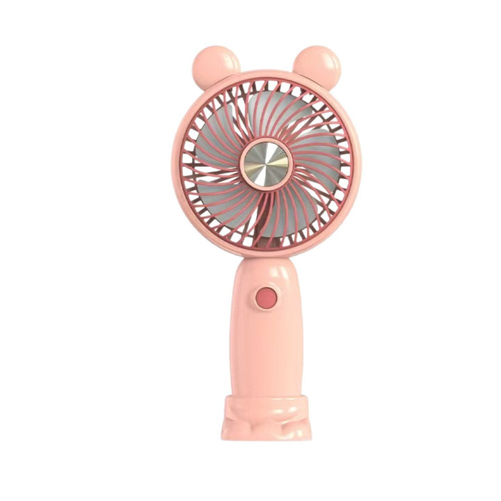 Ladies Portable Hand Fan in playful Bear Design Bowlift