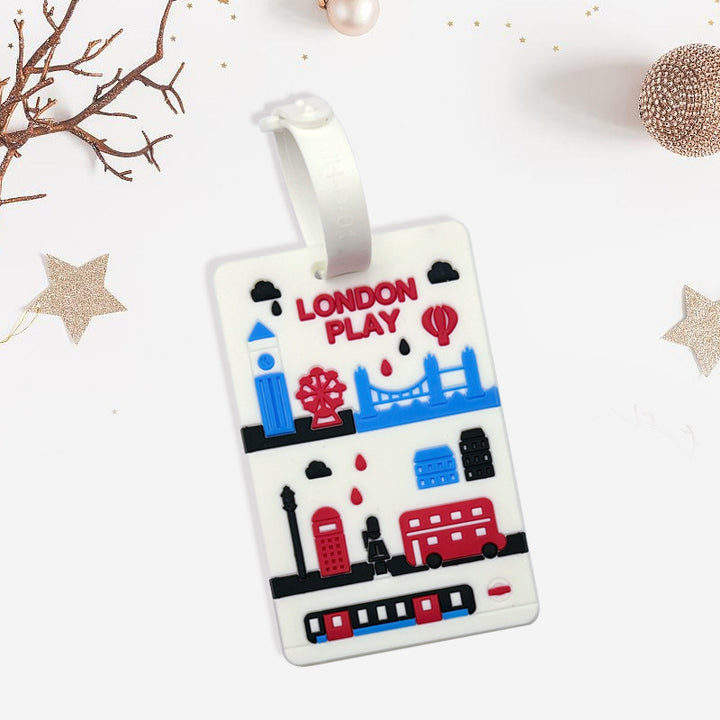 Silicone Travel Luggage Tag Bowlift
