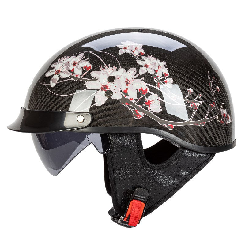 Stylish Graphic Skull Motorcycle Helmet Bowlift