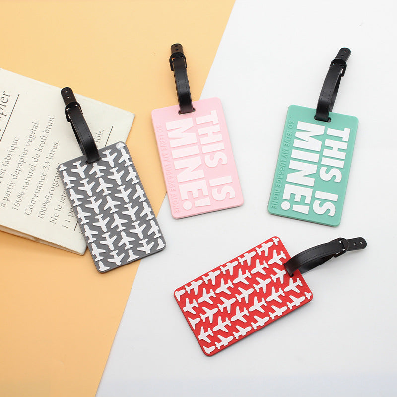 Unisex Luggage Tag with Personal Message Bowlift