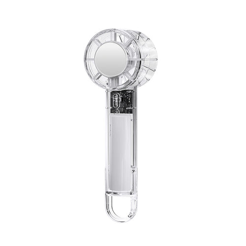 Ladies Portable Hand Fan with Integrated Mirror Bowlift