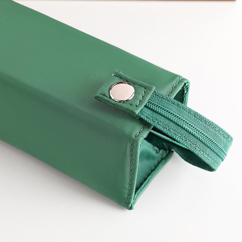Minimalist Zippered Pencil Case Bowlift