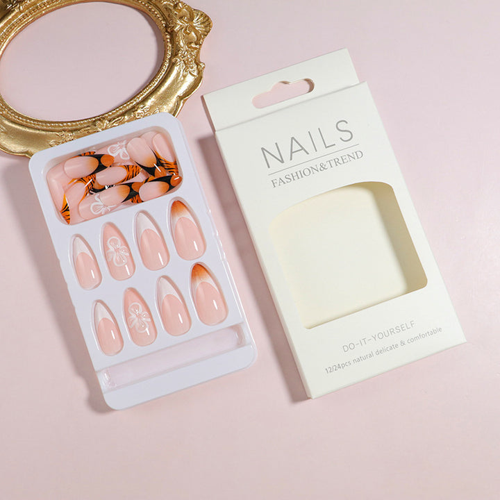 DIY Elegant Press-On Nail Set Bowlift