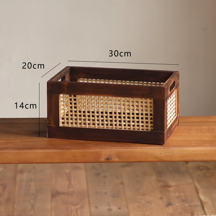 High-quality storage basket made of natural material Bowlift