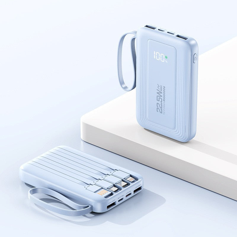 Portable Powerbank with Intelligent Charging Concept Bowlift