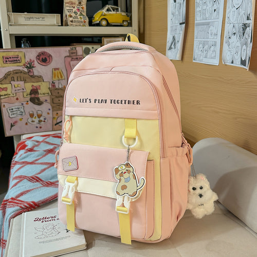 Whimsical Playful Character Backpack Bowlift