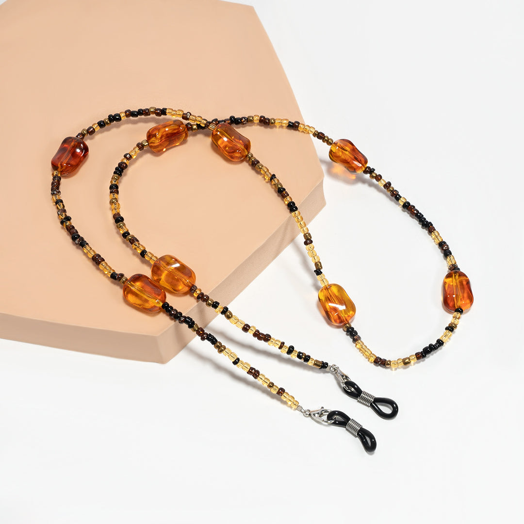 Decorative Beaded Eyewear Holder Bowlift