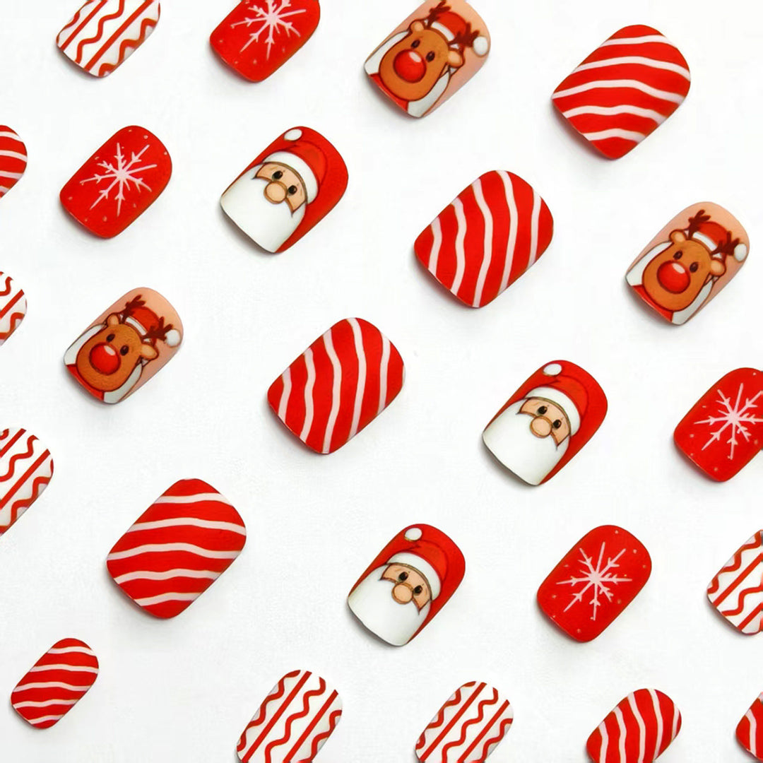 Festive Holiday-Themed Nail Art Bowlift 1788155423