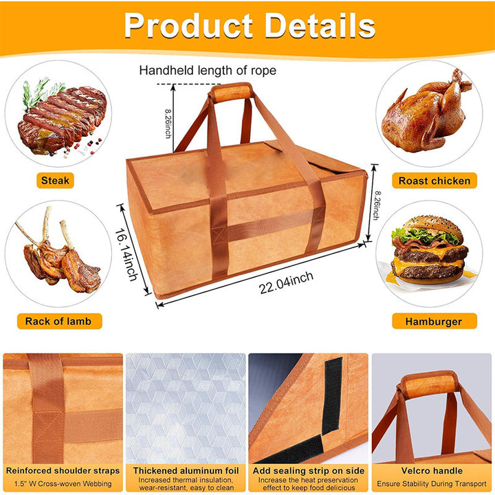 Insulated Lunch Cooler Bag Bowlift