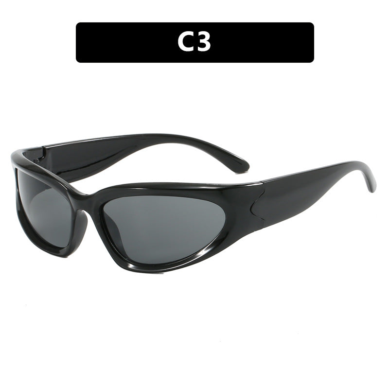 Women sporty sunglasses with ergonomic design and protective UV filter Bowlift