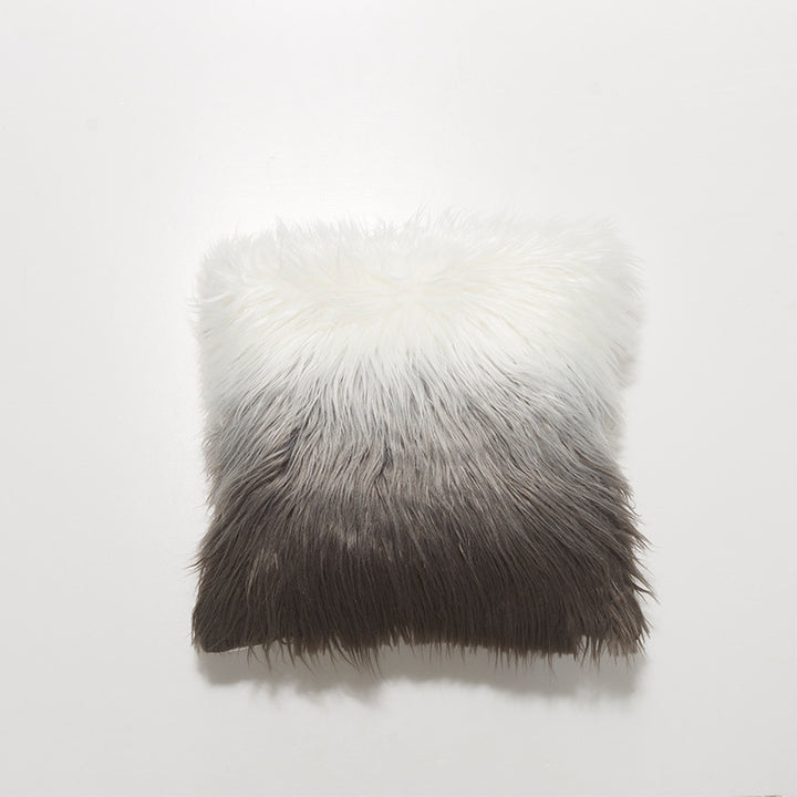 Faux Fur Decorative Pillow
