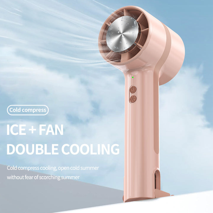 Unisex Portable Handheld Cooling Fan with Adjustable Speed Bowlift