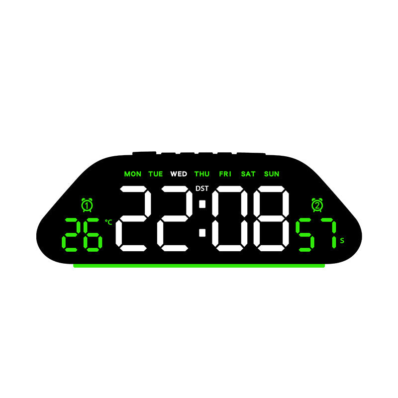 Digital Multifunctional Alarm Clock with Temperature and Date Display Bowlift