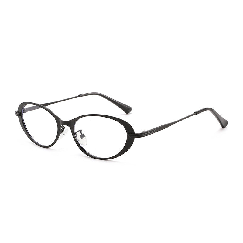 Contemporary Oval Frame Sunglasses Bowlift