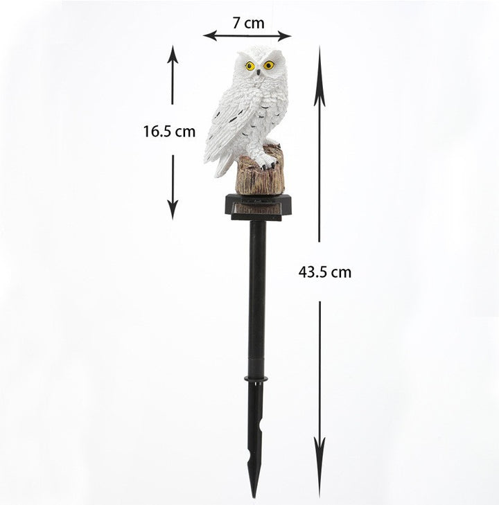 Realistic Solar Bird Garden Stake With Motion Sensor And Weatherproof Design Bowlift