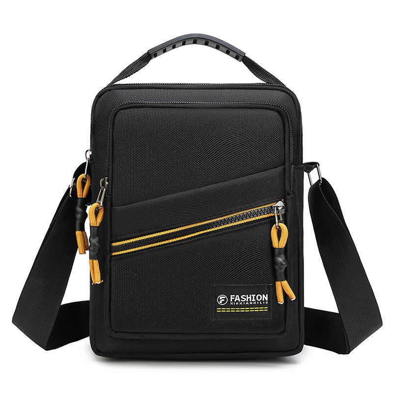 Versatile Multi-Compartment Messenger Bag Bowlift