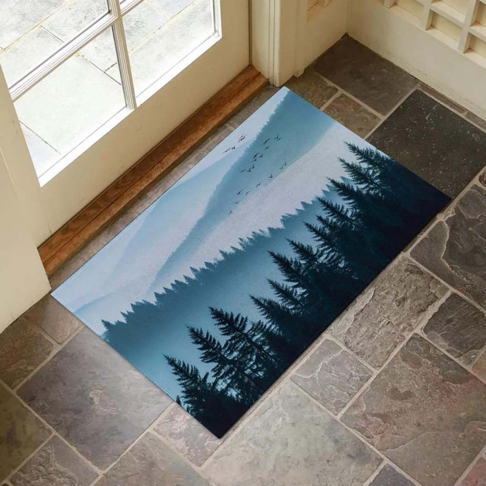 3D Geographical Design Floor Mat Bowlift