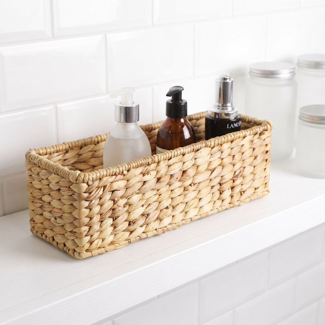 Functional bathroom storage basket Bowlift