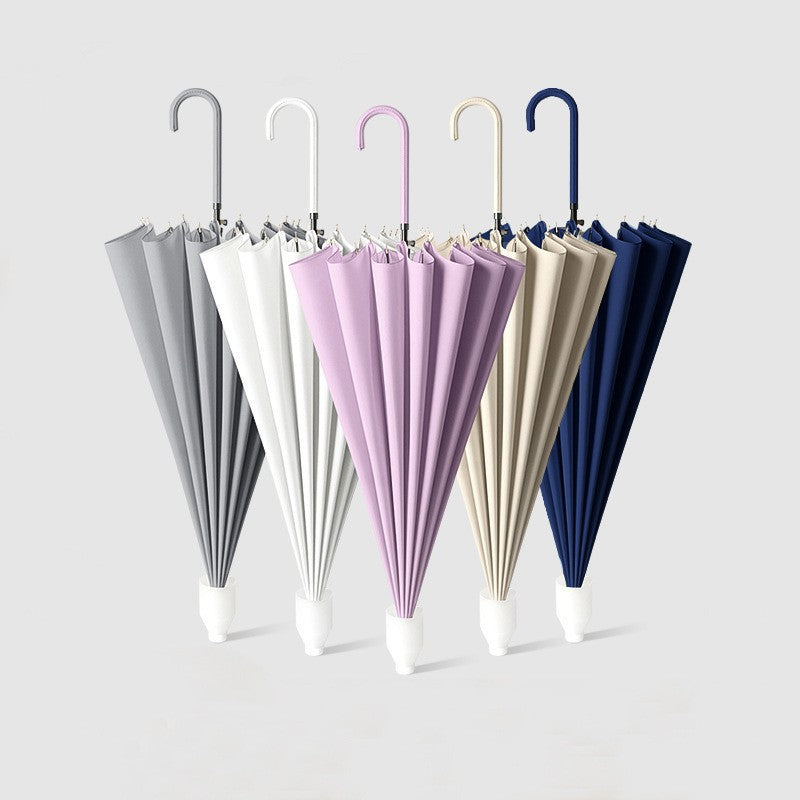 Ladies elegant automatic folding umbrella with ergonomic design and wind-resistant construction Bowlift