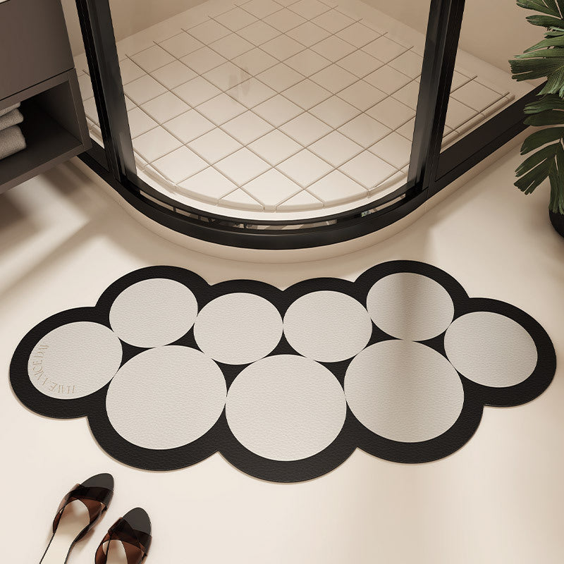 Stylish Cloud-Shaped Bath Mat Bowlift