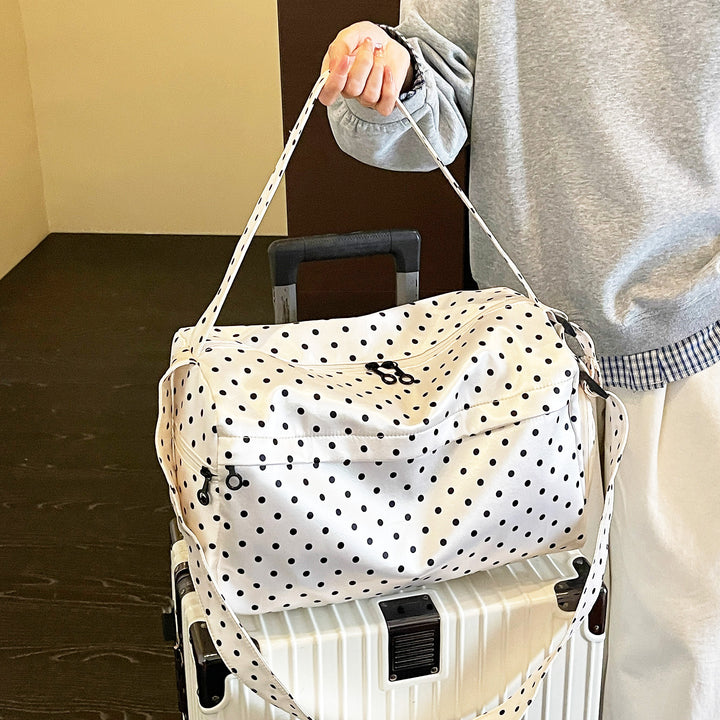 Polka Dot Gym Duffel Bag Bowlift