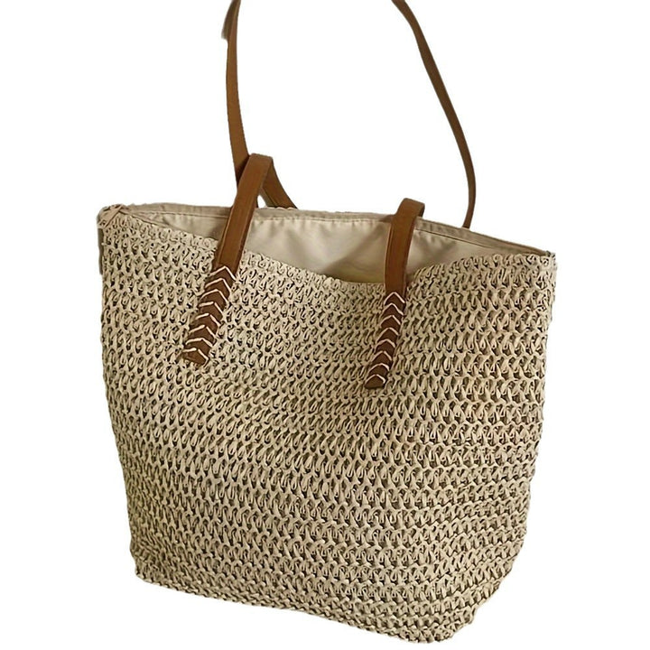 Handbag Made Of Naturally Braided Material Bowlift