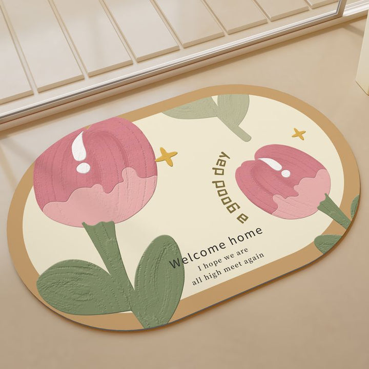 Decorative Motivational Bath Mat
