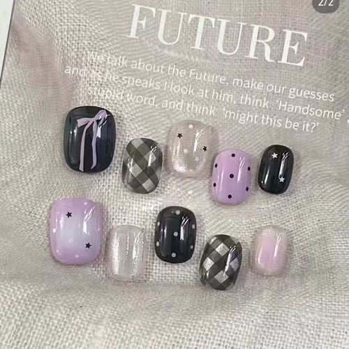Elegant Press-On Nail Art Collection Bowlift