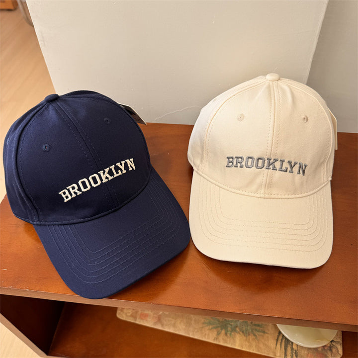 Men's Casual Embroidered Cotton Baseball Cap Bowlift