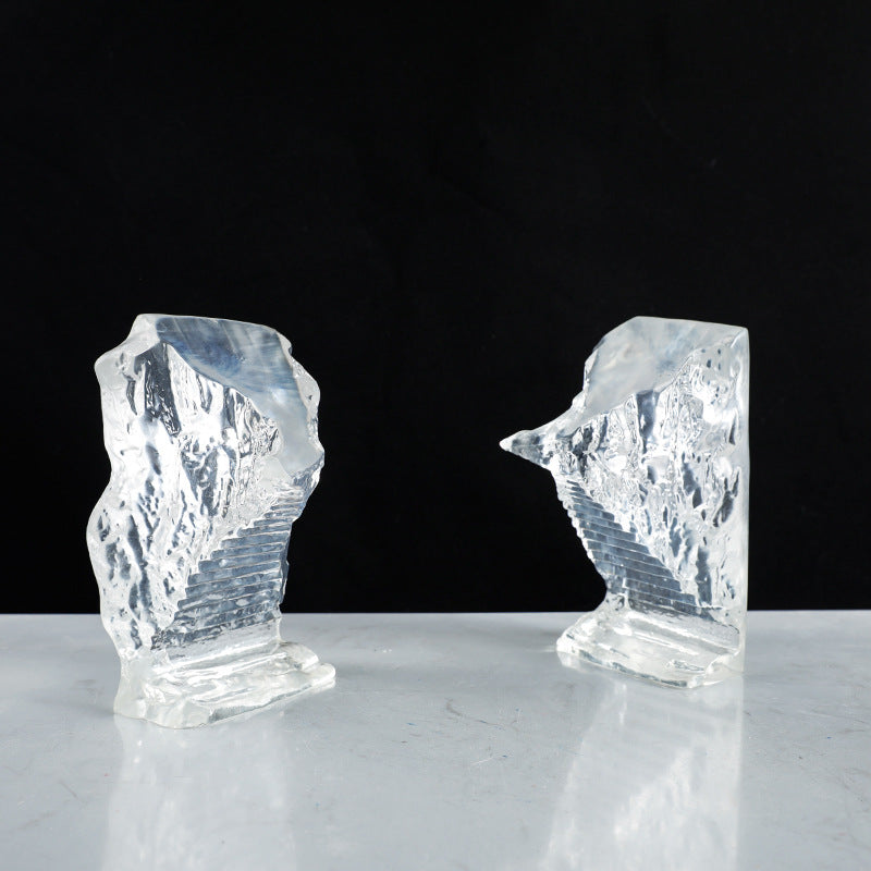 Decorative Crystal Mountain Sculpture